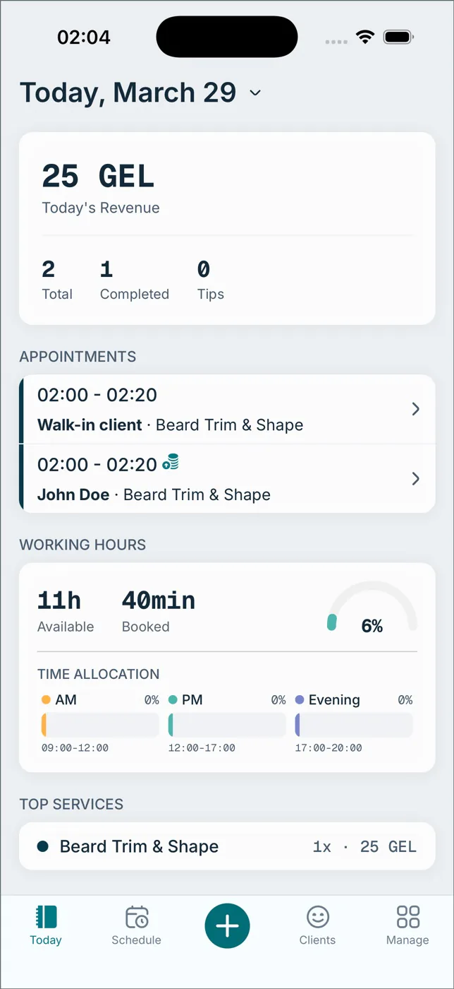 DaySync mobile app